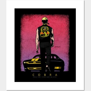 Cobra kai muscle car Posters and Art